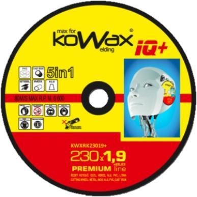 Kotouč řezný KOWAX IQ 5v1 230x1,9x22,2