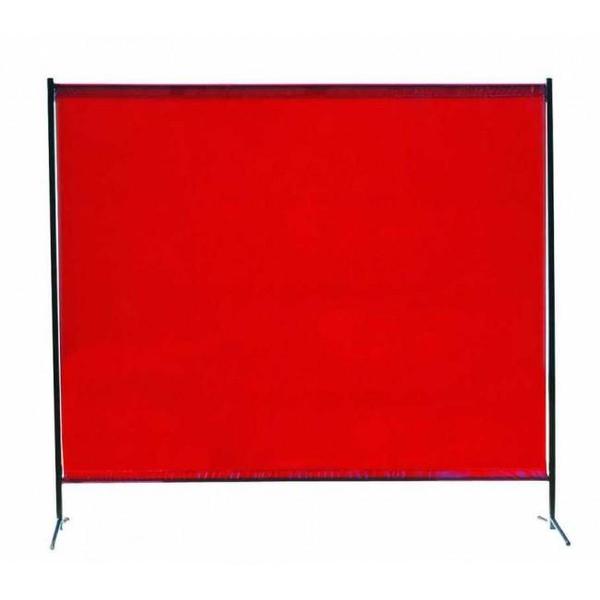 Zástěna mobilní TransEco 1450x1870x0,4 mm, červená