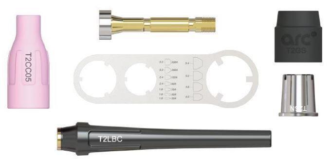 Sada START KIT s plyn. čoč.2.4mm arc T2/T3W/T4W