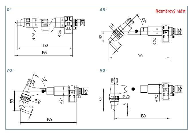 Hořák robotický BINZEL ABITIG WH 400 W