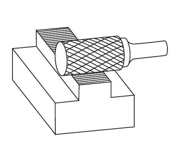 Fréza technická válcová 8 x 20 x 6 mm A