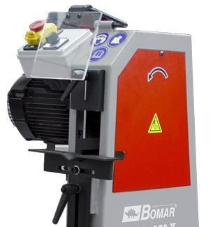 Stroj odhrotovací BOMAR SINGLE 250 II