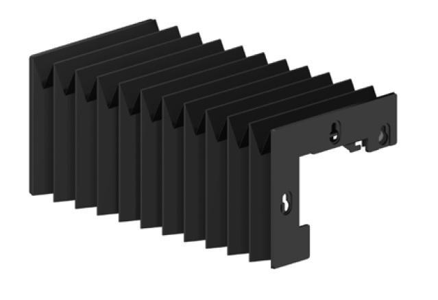 Měch krycí pojezdu - osa X (levý/pravý) - L3050