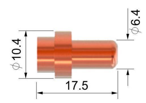 Elektroda Hafnium standard k hořáku SCB 50