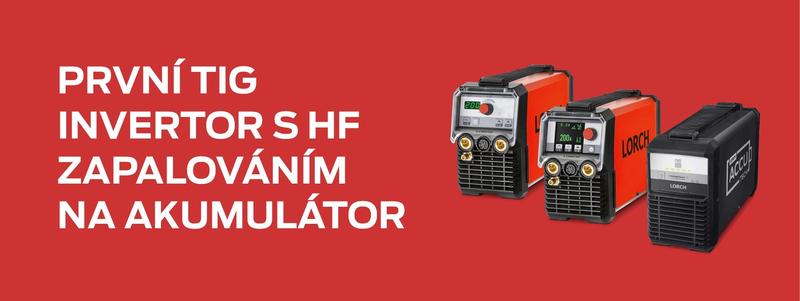Invertorová svářečka MicorTIG 200 DC BasicPlus Accu LORCH