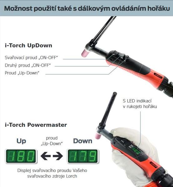 Invertorová svářečka MicorTIG 200 DC ControlPro Accu LORCH