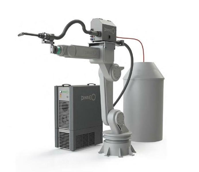 Systém výbavy DINSE MIG/MAG <350 A konvenční robot
