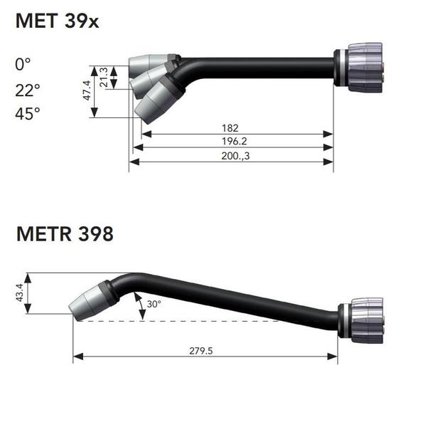 Hořák DINSE DIX MET 390/392/394/METR 398