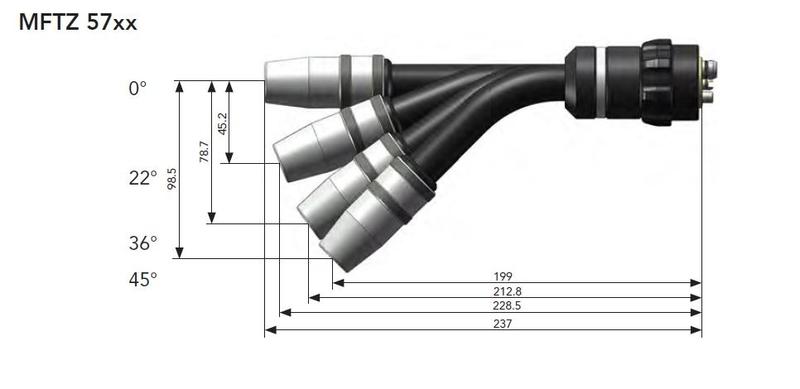 Hořák DINSE DIX MFTZ 5700/5722/5745/5736
