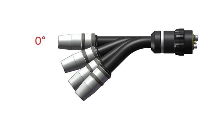 Hlava hořáku DINSE DIX MFTZ 5700, 0°