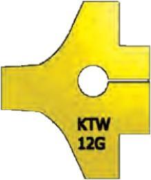 Nůž frézovací KTW-12G (40R-6-8R)