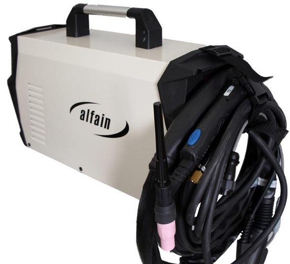 Invertorová svářečka PERUN 160 T HF + rukavice TIG + zemnící kabel + plyn. hadička