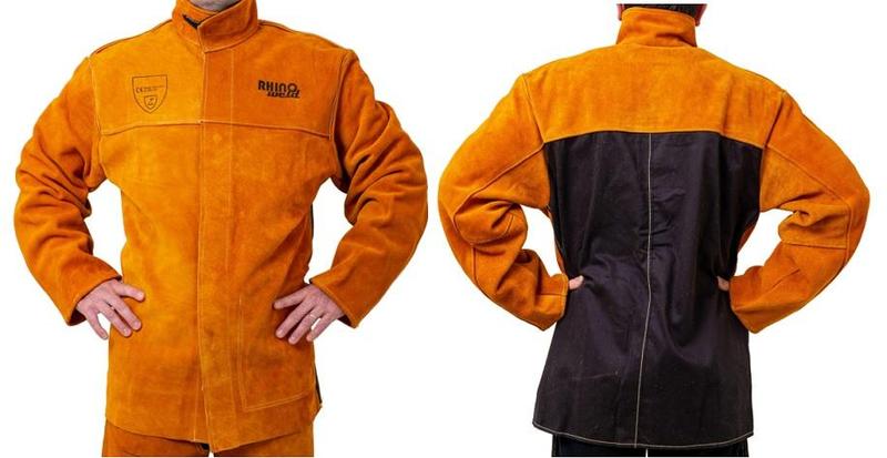 Bunda svářečská RHINOweld (JK 269) vel. XXXL, rukáv s cvočky