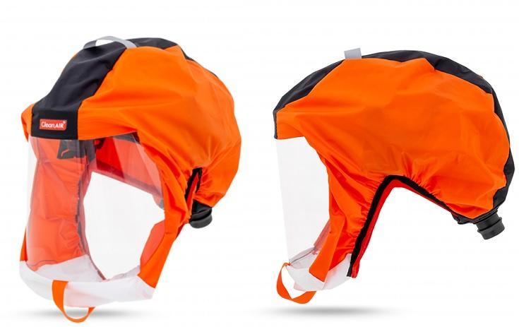 Kukla krátká CleanAir CA-1, ochrana TH3, oranžová