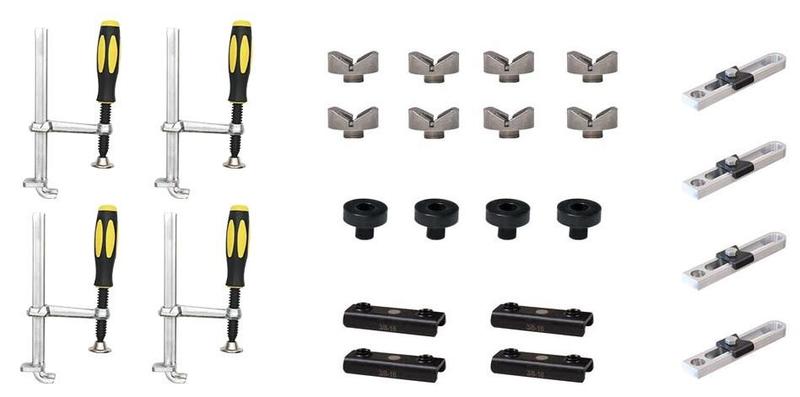 Sada upínek FixturePoint pro trubkové rámy 24 ks