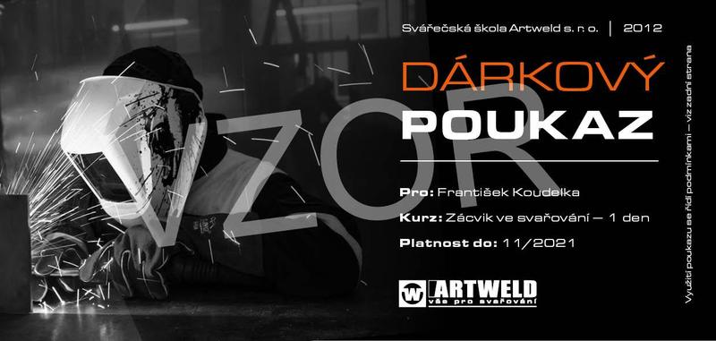 POUKAZ NA SVÁŘEČSKÝ KURZ