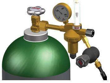 Spořič ochranného plynu GS 40A GCE - Argon, CO2