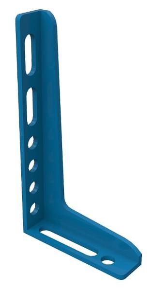 Úhelník 90° PLUS (450 x 250), pro stoly GPPH s průměrem děr 16 mm