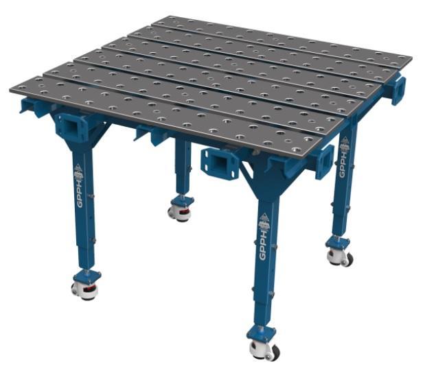 Stůl svařovací modulární GPPH 1000 x 1000