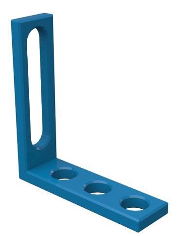 Úhelník 90° PRO (185 x 175), pro stoly GPPH s průměrem děr 16 mm