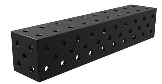 Díl spojovací stolu PRO (1000 x 200 x 200), pro stoly GPPH s průměrem děr 16 mm