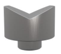 V-blok 130° ke 3D stolům, pro stoly GPPH s průměrem děr 16 mm