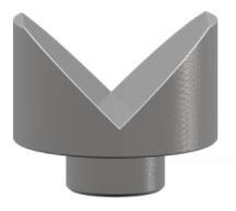 V-blok 90° ke 3D stolům, pro stoly GPPH s průměrem děr 16 mm