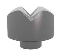 V-blok dvojitý ke 3D stolům, pro stoly GPPH s průměrem děr 16 mm