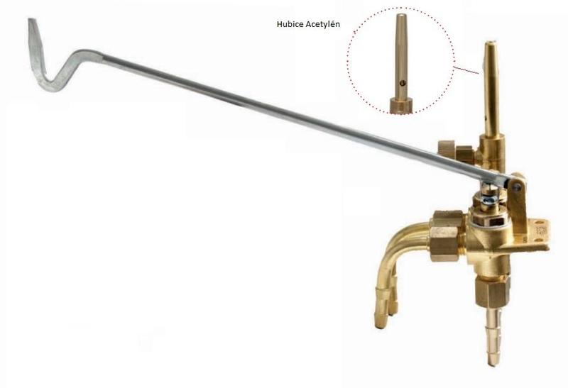 Spořič plynu kyslík - acetylén GS 20