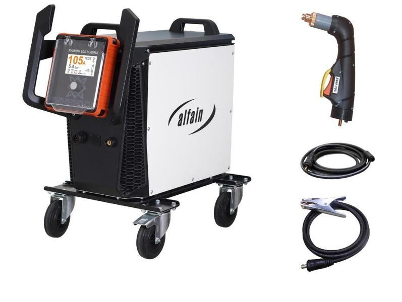 Invertor SVAROG 105 PLASMA + hořák SVH-105 + podvozek + zemnící kabel