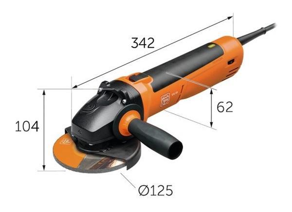 Bruska úhlová CG 15-125 BL FEIN