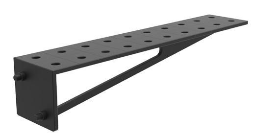 Díl prodlužovací stolu PRO (1000 x 200), pro stoly GPPH s průměrem děr 28 mm