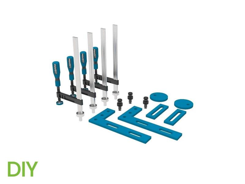 Sada příslušenství 13 ks pro stoly GPPH DIY s průměrem děr 16 mm