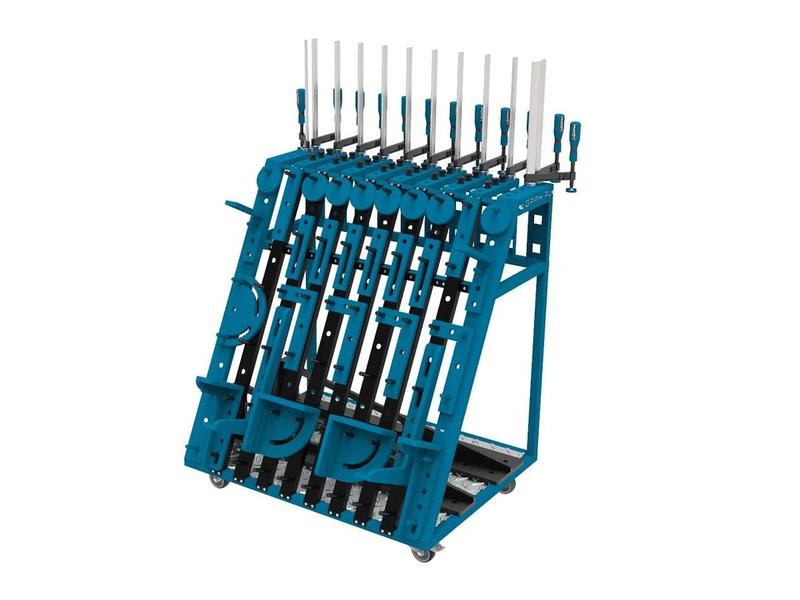 Vozík úložný GPPH na příslušenství - vel. L, pro příslušenství s průměrem děr 16 mm