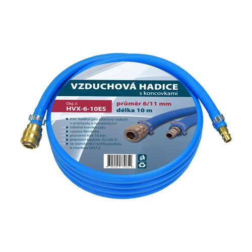 Hadice vzduchová HVX 6/11mm, délka 10m s koncovkami