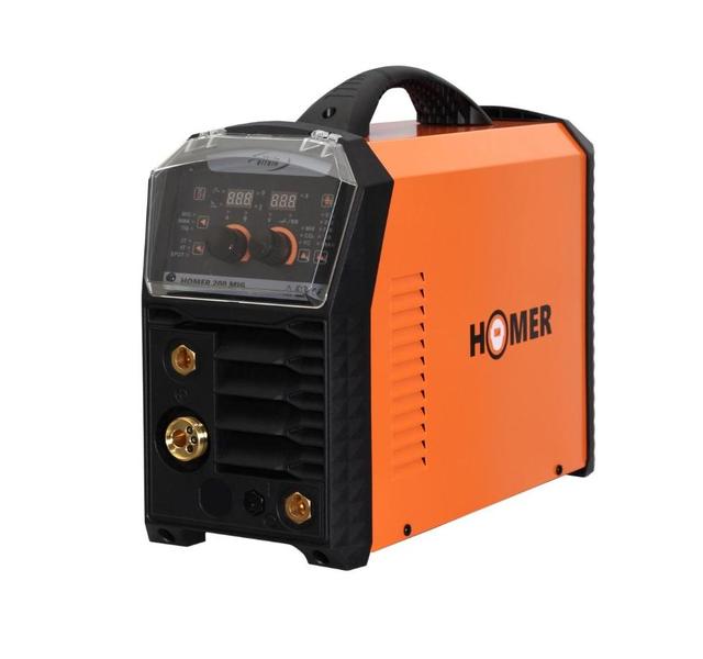 Invertorová svářečka HOMER 200 MIG + hořák + zemnící kabel + plyn. hadička