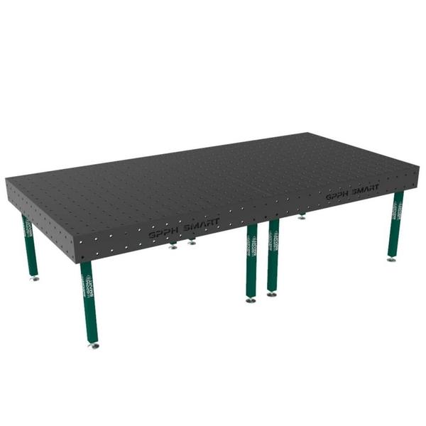 Stůl svařovací GPPH SMART 15 mm 3000 x 1480 mm, bez koleček, s průměrem děr 16 mm