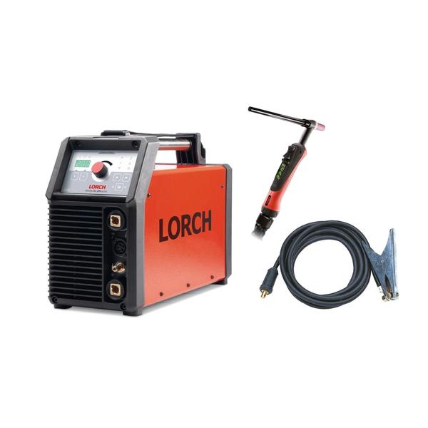 Invertorová svářečka HandyTIG 200 AC/DC, set na dílnu s hořákem Powermaster