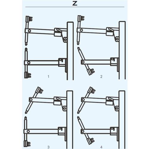 Bodová svářečka CEA ZP 28 400 V WS 750 control s nastavitelnou délkou ramen