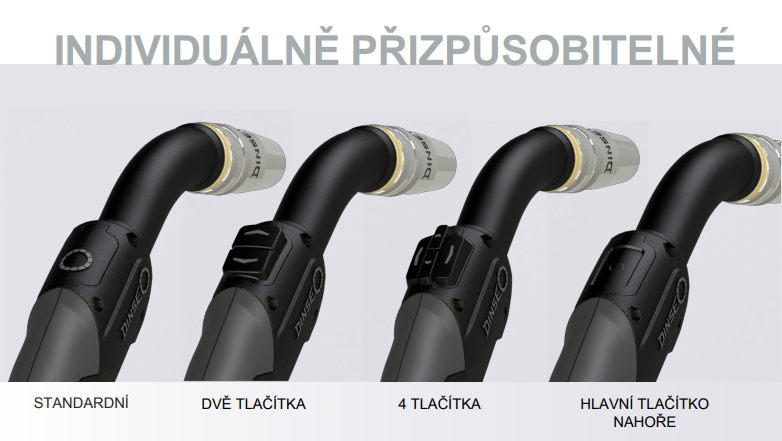 Dinse_individuálně přizpůsobitelné